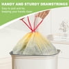 BoxLegend Trash Bags, Ultra Strong 13 Gallon Drawstring Tall Kitchen Garbage Bags, Lemon Scent, 150 Pcs, Light Yellow