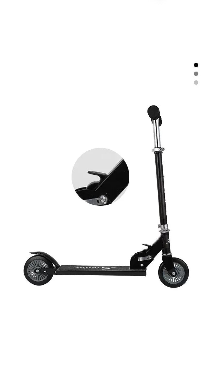 Boxlegend Two Wheel Scooter for Teens, Smooth Gliding Kick Scooter for Adults w/Adjustable Height