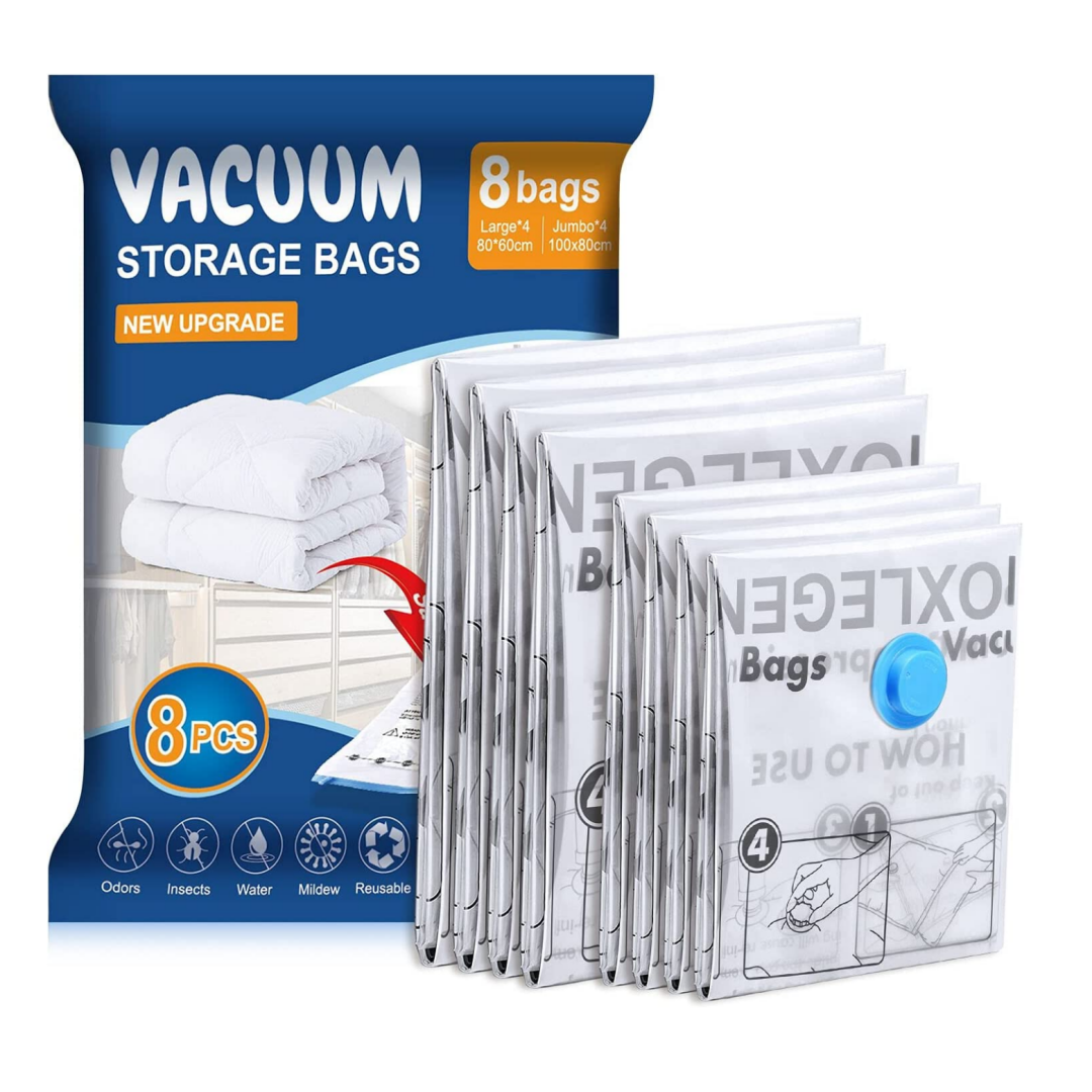 BoxLegend 40x28Vacuum Storage Bags 4 Pack, Space Saver Bags for