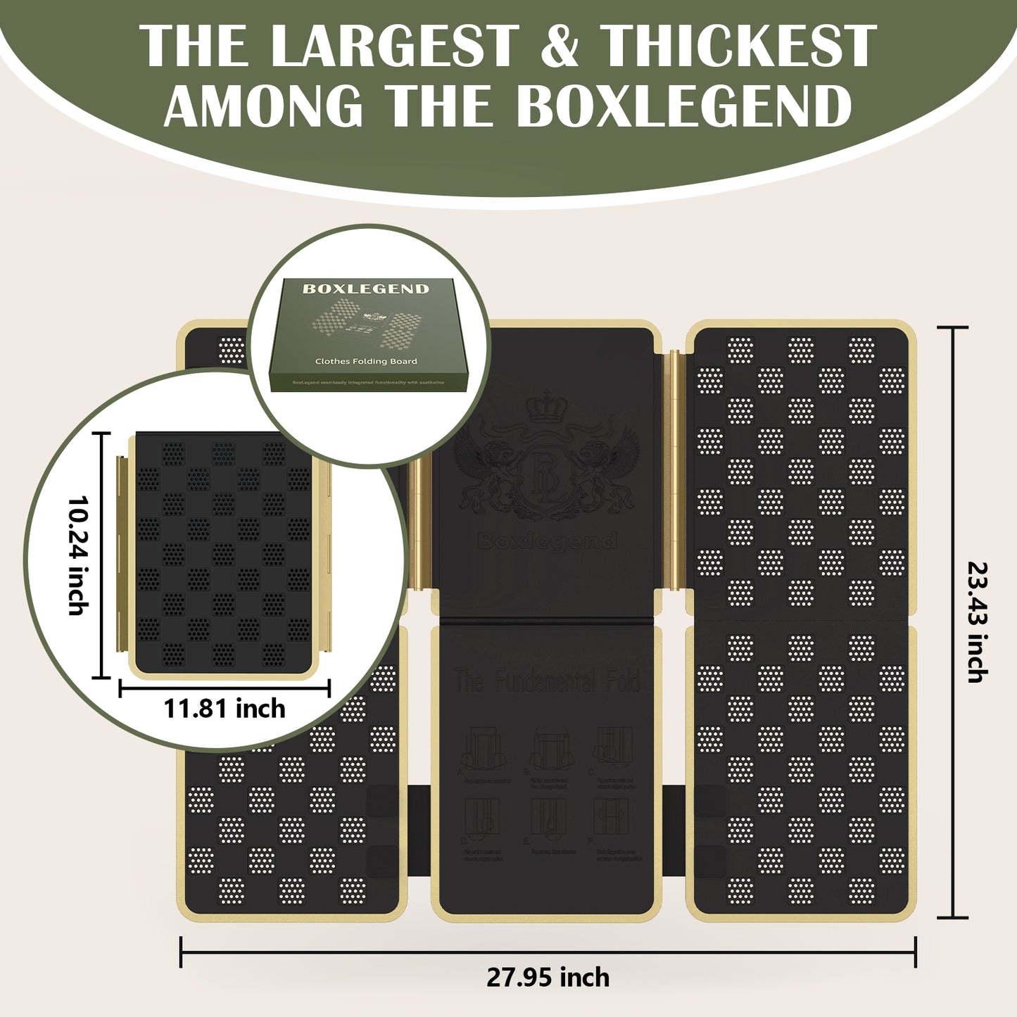 BoxLegend V7 Shirt Folder Board