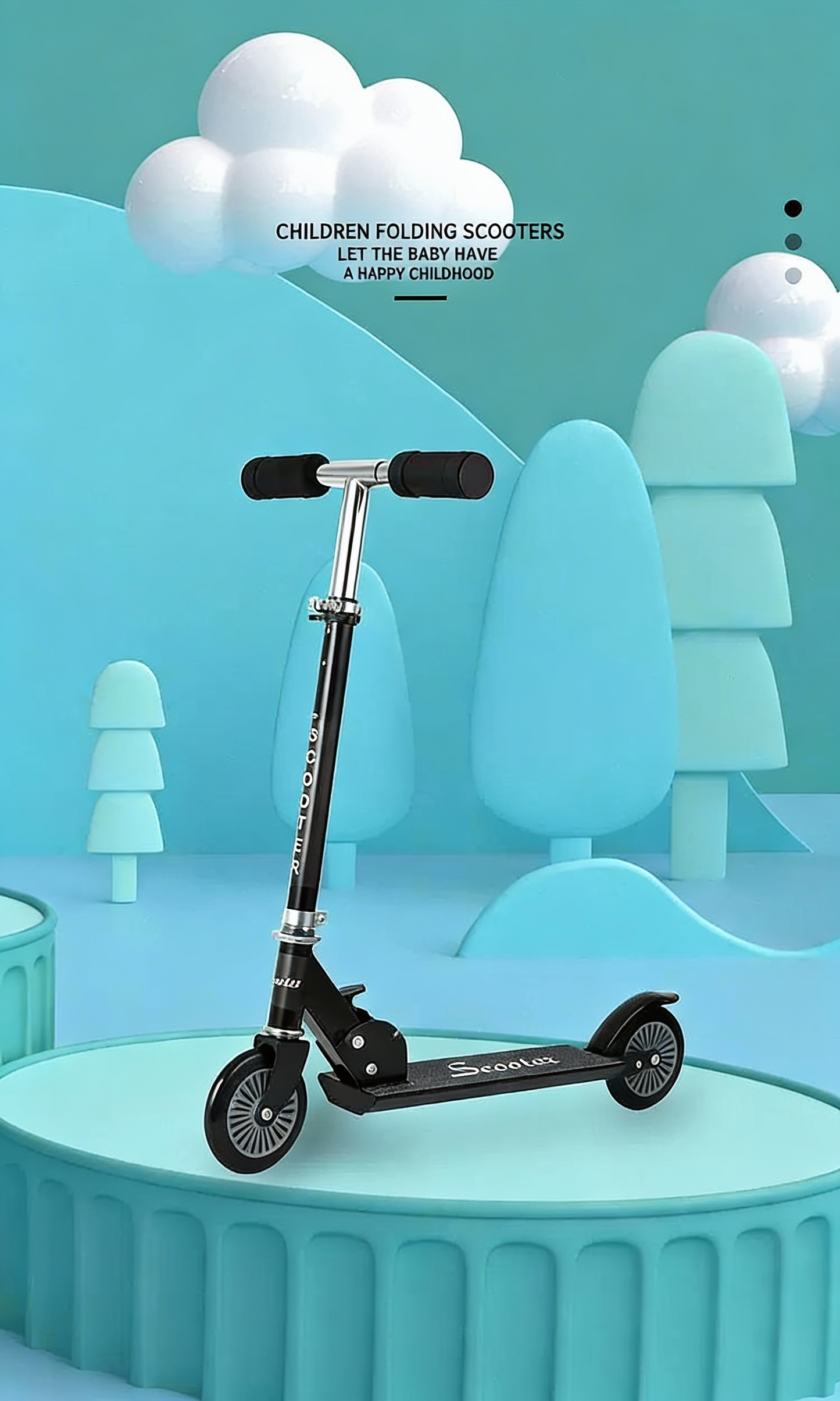 Boxlegend Two Wheel Scooter for Teens, Smooth Gliding Kick Scooter for Adults w/Adjustable Height