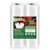 2 Rolls 11" x 16' Vacuum Sealer Bags for Food Saver, Vacuum Seal Bags Rolls Food Storage Bags