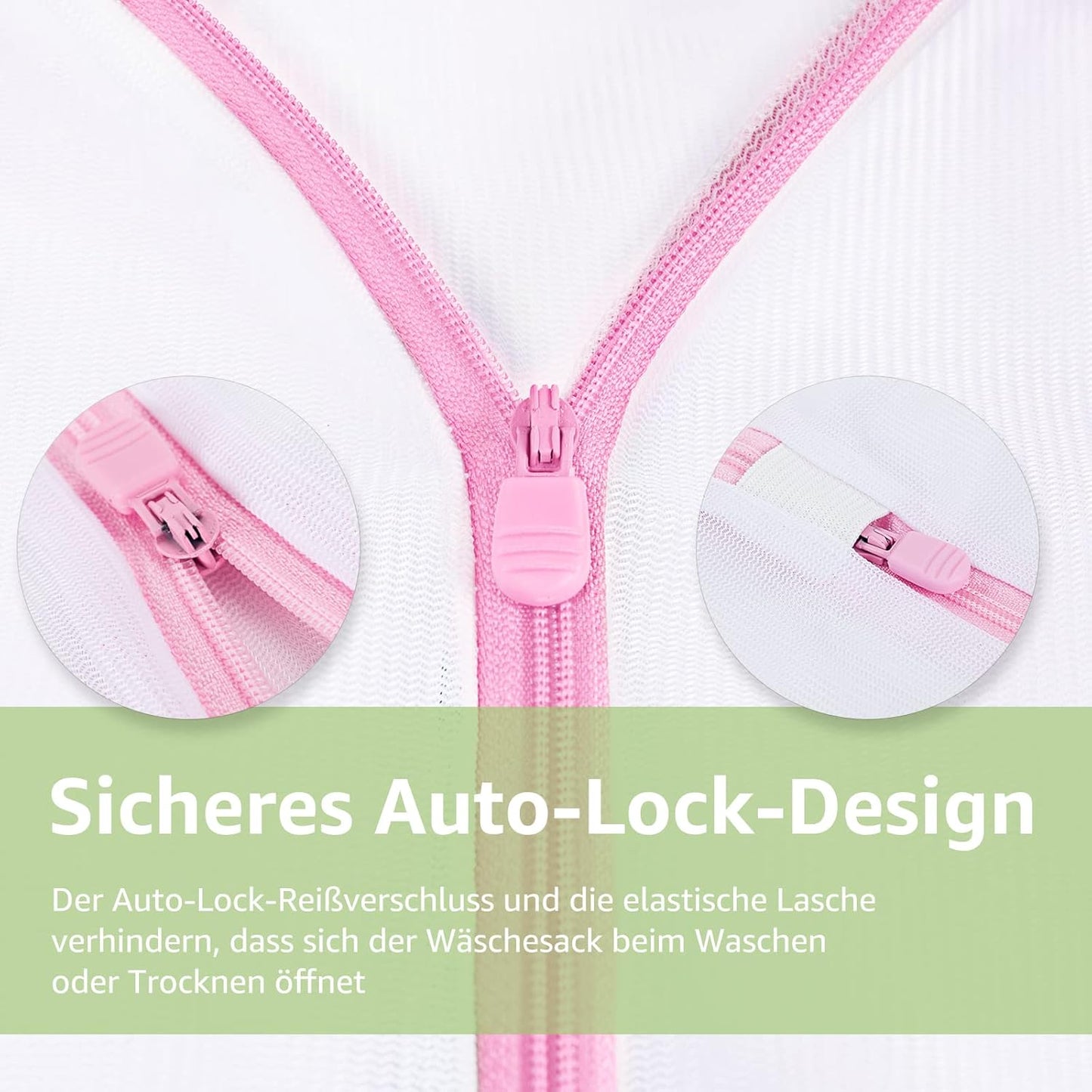 Boxlegend Laundry Net for Washing Machine, Set of 5 - Laundry Bag with Zip Laundry Bag Laundry Bag for Bra, Travel, Shoes, Suitcase, Socks, Underwear, Baby Clothes