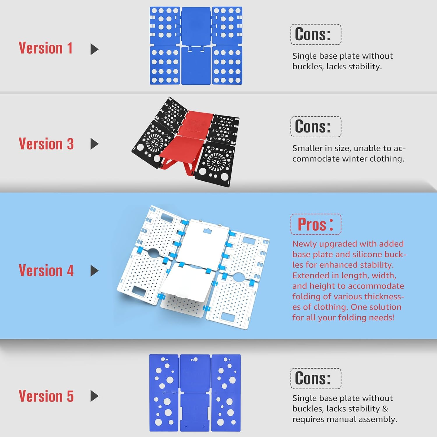 BoxLegend V4 Shirt Folder Board