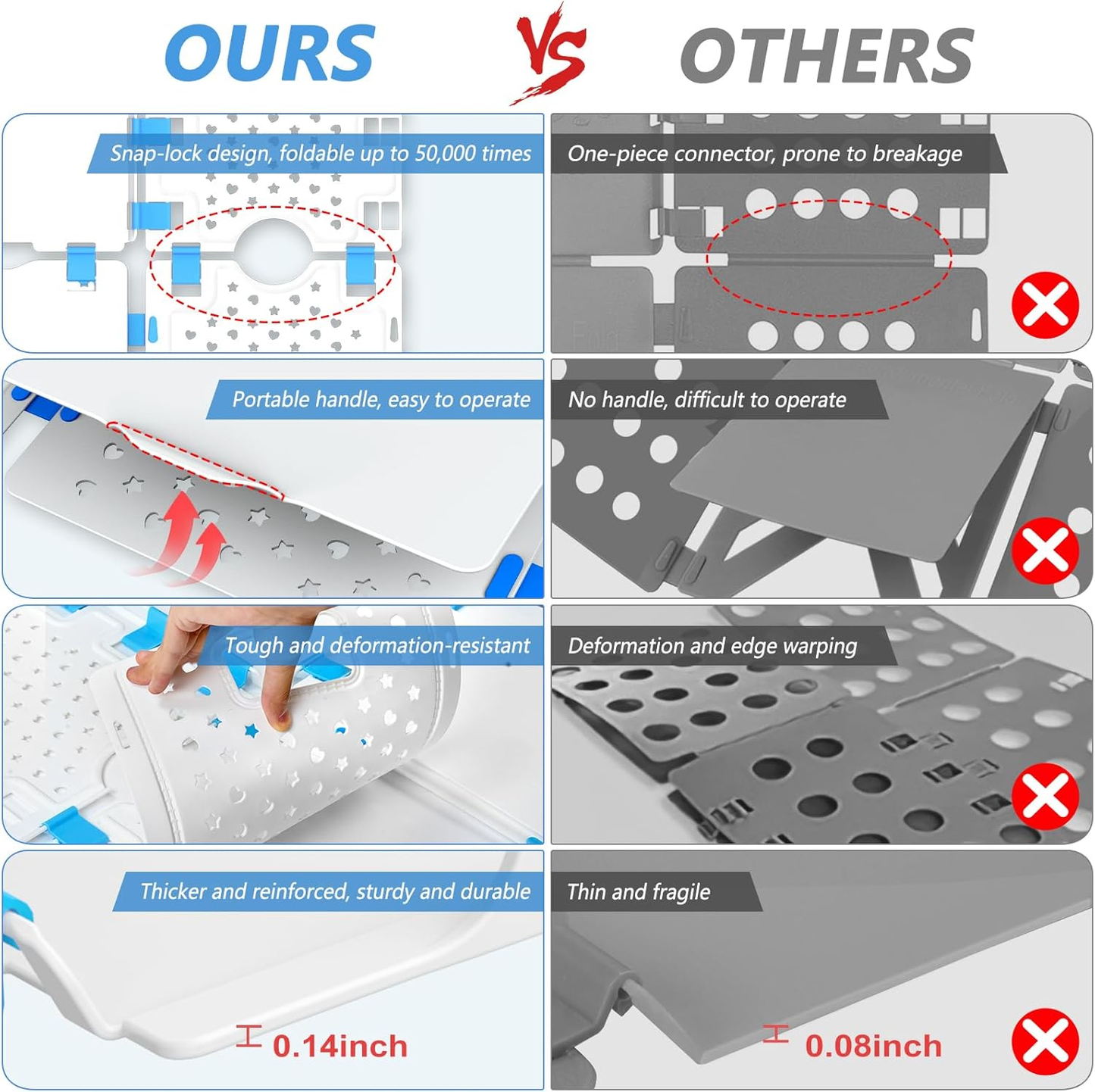 BoxLegend V4 Shirt Folder Board