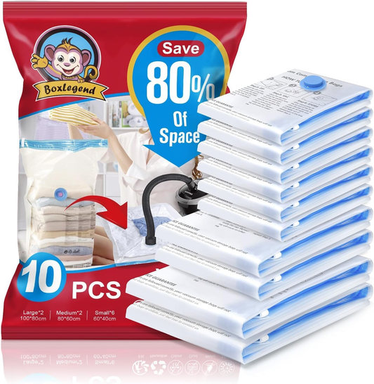 BoxLegend Vacuum Storage Bags 10 Combo / 12 Combo / 15 Combo