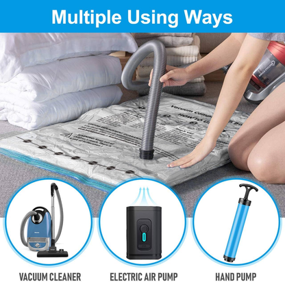 BoxLegend Vacuum Storage Bags with Hand Pump (6M / 6L)