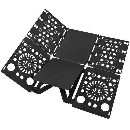BoxLegend Shirt Folding Board Adult Tshirt Folder Mens Tshirt Folder Magic Fast Folder Plus Sizes Folder, V3 Black