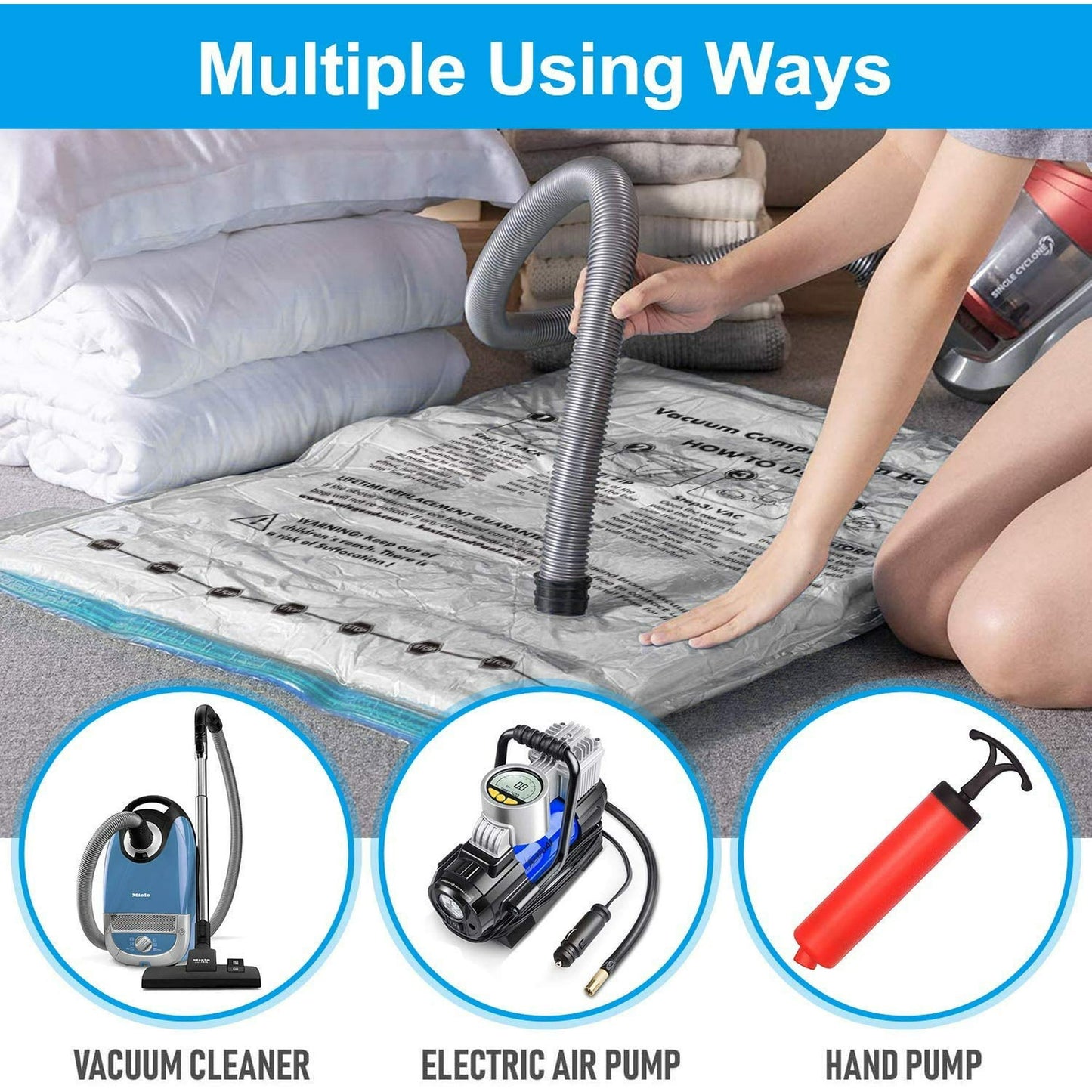 BoxLegend Vacuum Storage Bags 10 Combo / 12 Combo / 15 Combo