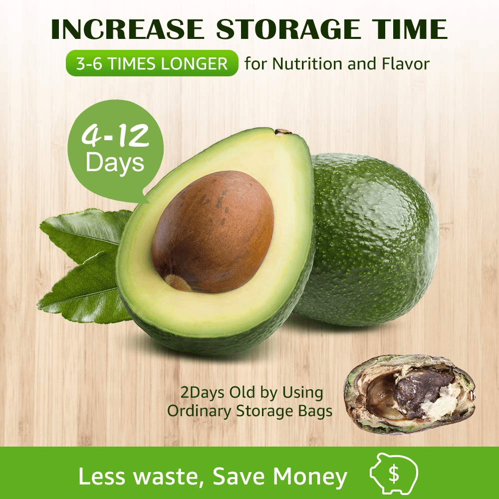 Vacuum Sealer Bags, 2 Rolls 8''x16' Seal a Meal Bags Food Saver Rolls Food Storage Bags Food Saver Vacuum Heat-Seal Rolls